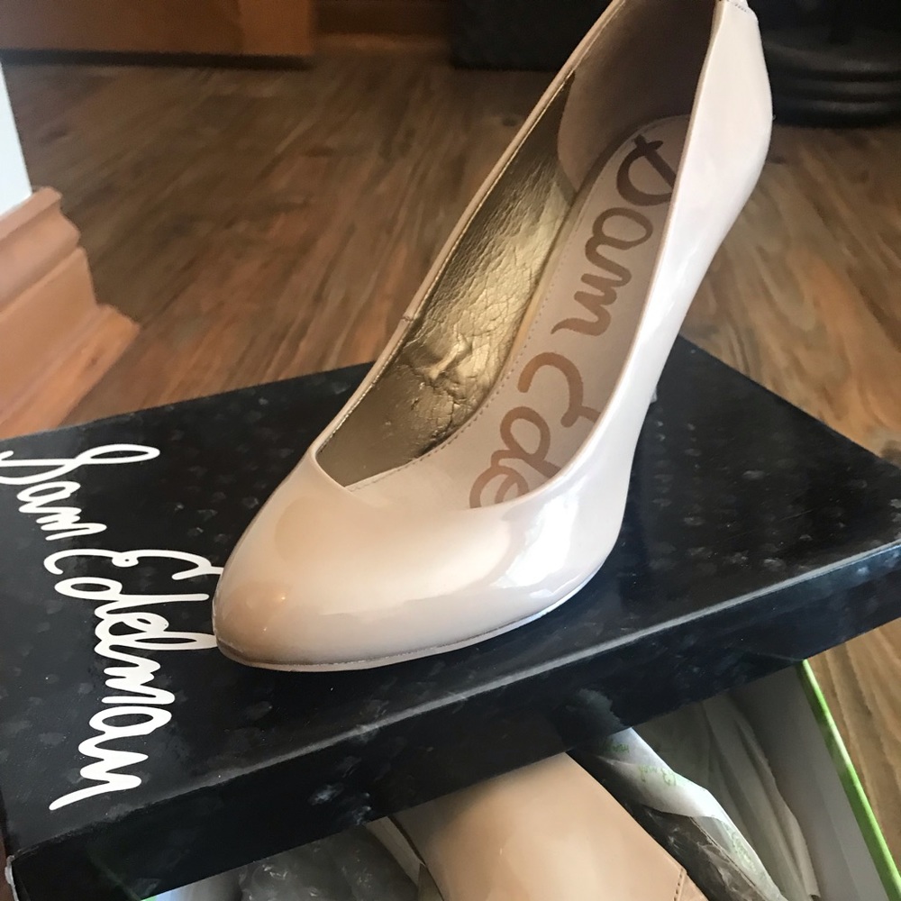 Sam Edelman nude stilettos